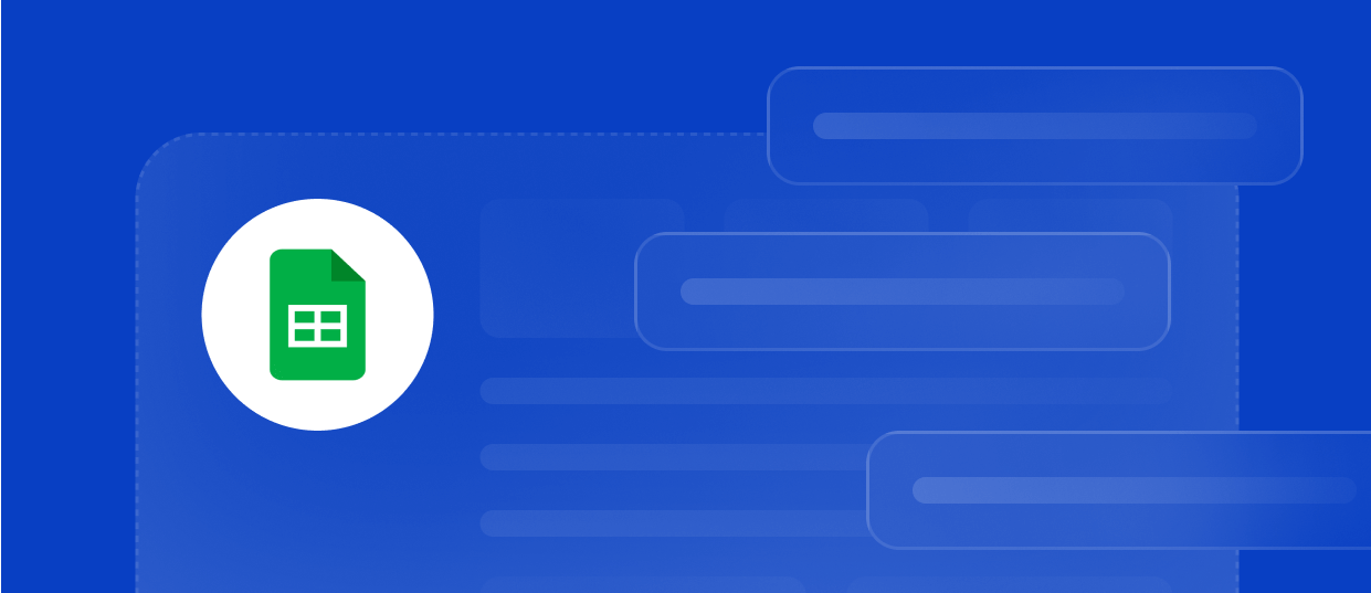Google Sheets Basics course